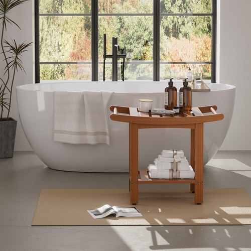 Shower bench bath - bath, pine