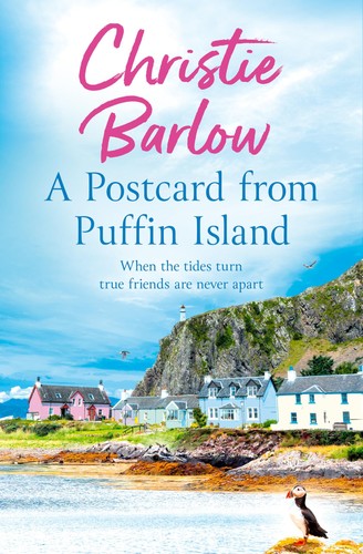 Postcard from puffin island - postcard,