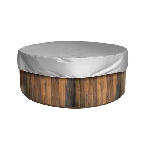 Outdoor round hot - hot, tub