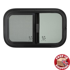 Camper Window Waterproof Motorhome Window With Screen L500 H300mm Van For Camper