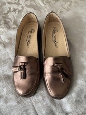 Ladies Bronze Coloured Slip-On