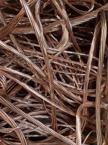Copper dry bright wire scrap - bright,