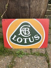 Lotus Steel Sign 12 X 8 Inches