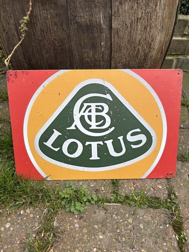 Lotus steel sign 8 - x,