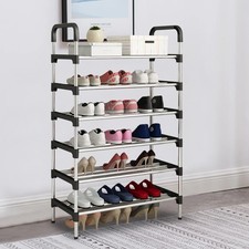 Multi-layer simple shoe rack