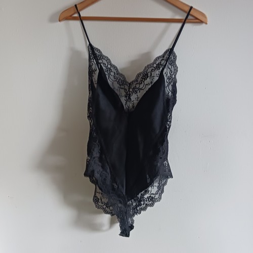 Vtg leslee lingerie black - lingerie,
