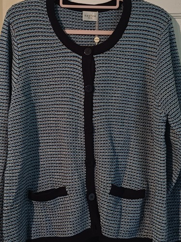 Eastex classic cardigan - classic, blue
