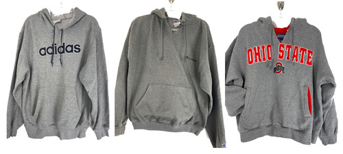 Lot hoodies size - of, large