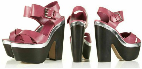 Topshop leather shoes - topshop,