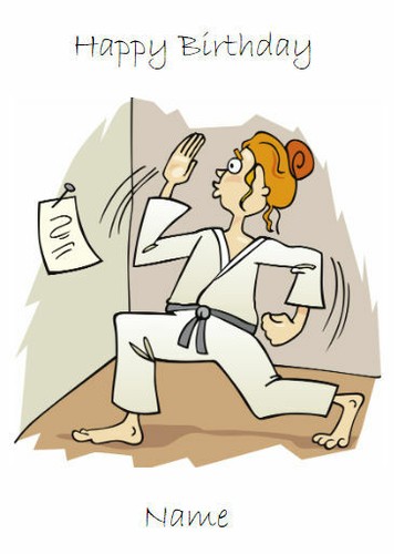 Female karate martial arts - female,