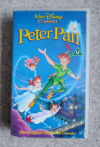 Peter pan vhs video tape - pan,