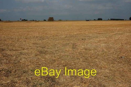 Photo 6x4 large field - 6x4, baled