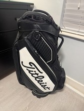Titleist Tour Series Premium StaDry Golf Cart Bag (Black/White) Fully Waterproof