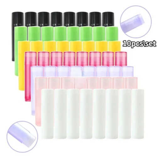 10pcs 5ml lip balm tubes - balm,