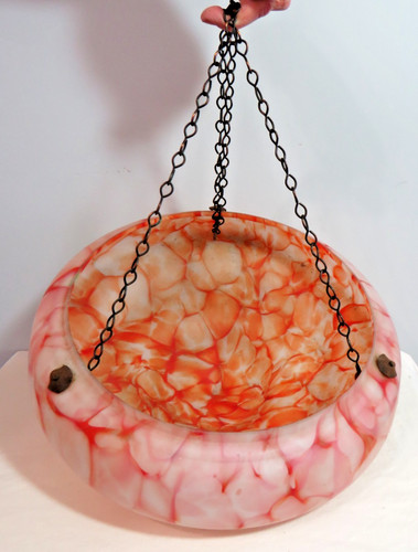 Art deco marbled plafonnier - deco,