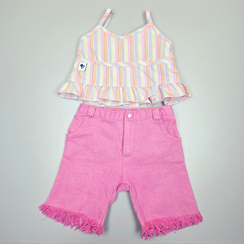 Bear factory pastel striped - factory,