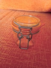 Kilner Type Storage JAR,Le Parfait39,200-255ml,height9cms,7cms Across Base.