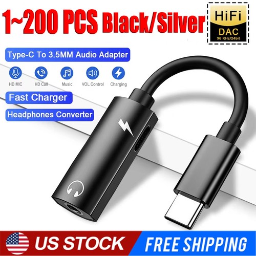 Type to 3 5mm audio - type-c,