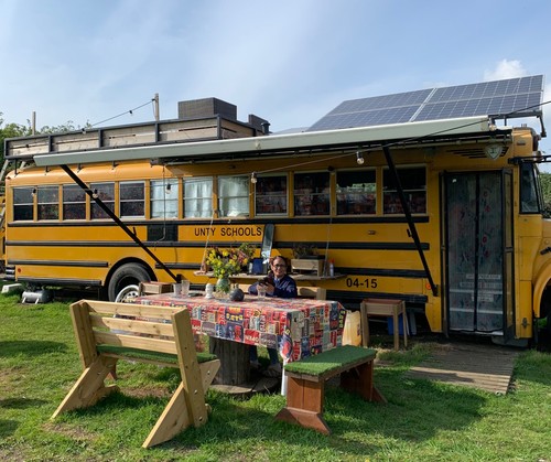 American school bus - ,, skoolie