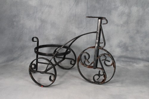 Vintage coated wrought iron - coated,