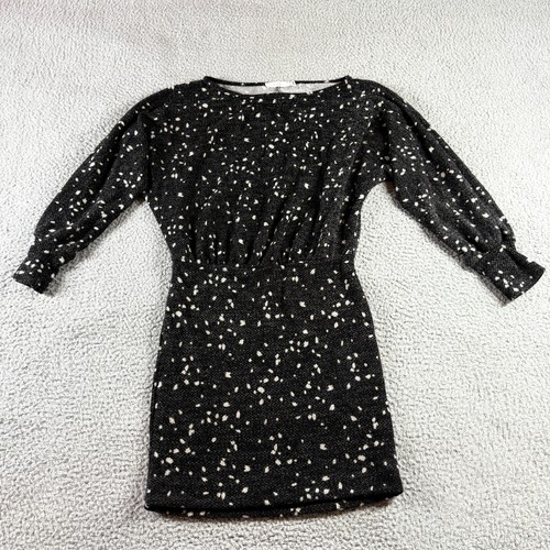 Lush black white dots - sz, s