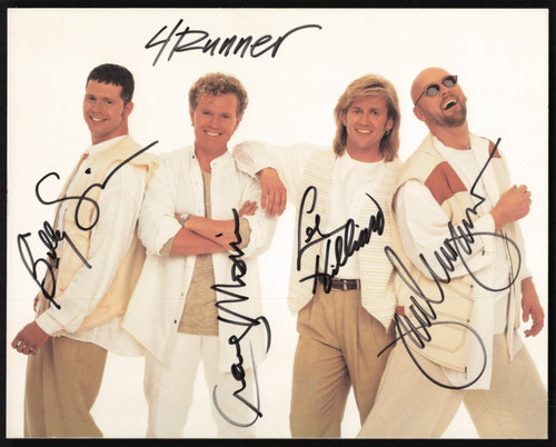 4runner autographed photo - 4runner, full