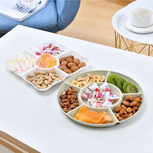 Section plate assorted snack - assorted,