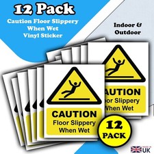 12 Pack- Caution Floor