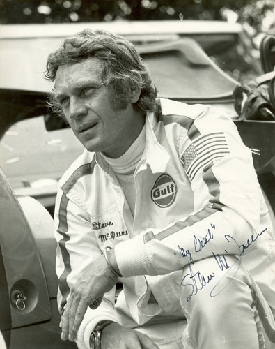 Steve mcqueen signed - mcqueen, 'le