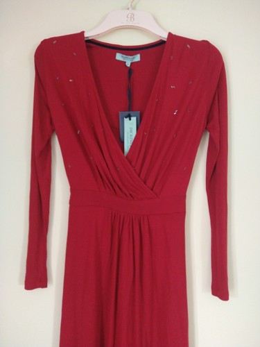 Bnwt dickins jones red faux - bnwt, &