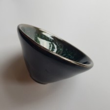 Japanese Matcha tea ceremony studio art pottery bowl 8cm glazed handcrafted UK