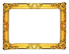 GIANT INFLATABLE PHOTO REUSABLE FRAME Selfie Props BlowUp Hen Party 60x80cm