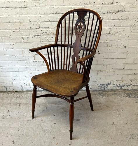 Antique victorian elm yew - antique,