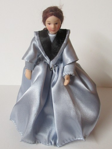 Dolls house victorian lady - dolls,