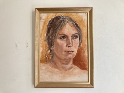 Vintage impressionist oil - vintage,