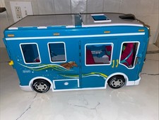 Breyer Horse Trailer Cruiser RV Van Motorhome Toy 2008 Teal Blue