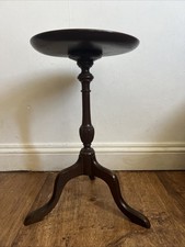 Vintage Wooden Pedestal Side