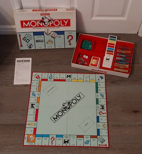 Vintage monopoly board game - vintage,