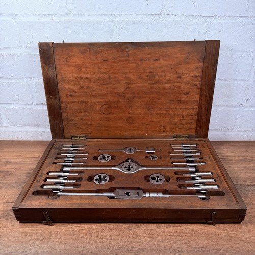 Vintage british tap die set - british,