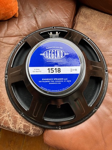 Eminence legend 1518 inch 8 - eminence,