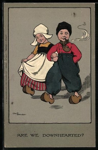 Artist postcard ethel - artist,