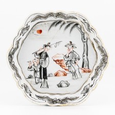 Chinese Grisaille Porcelain