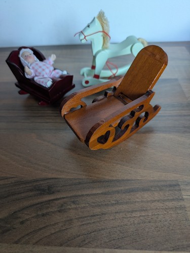 Dolls house furniture cradle - house, furniture,cradle