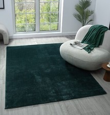 Comfy Area Rugs  Washable Plain Hallway Runners Rug Living Room Low Pile Carpet