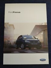 Ford Focus Ambiente Finesse Ghia Trend Futura ST170 Brochure 03/2004