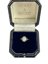 1986 Opal Ring 9ct Gold Fire