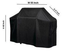 BBQ Grill Cover 55" X 27" X