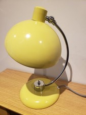 John Lewis Penelope Table desk lamp Quince Yellow green adjustable retro metal