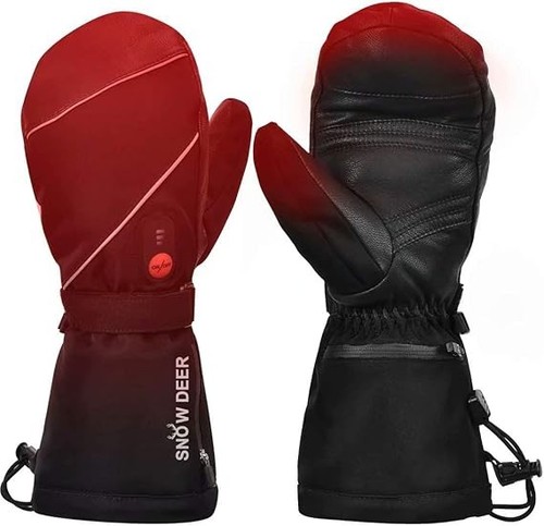 Snowdeer heated ski mittens - snowdeer,