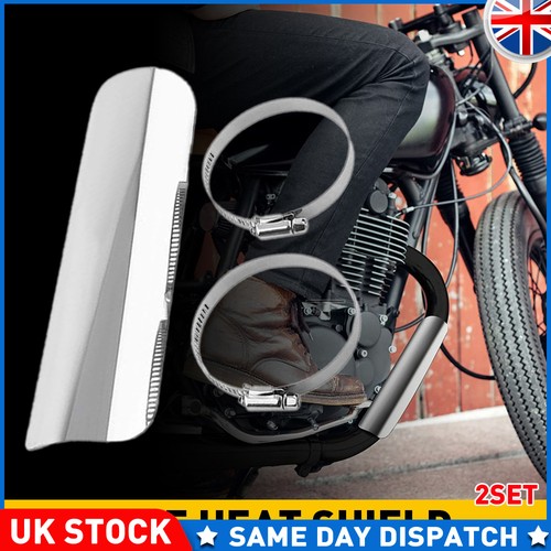 Motorcycle chrome exhaust - chrome,
